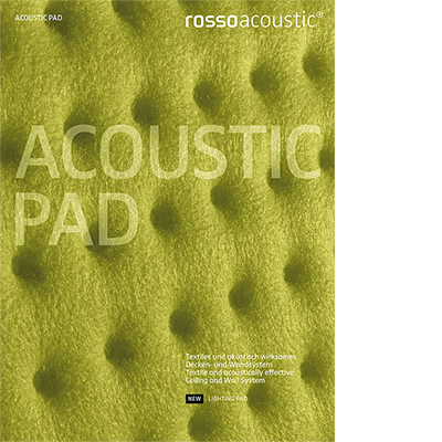 Rossoacoustic PAD Ceiling and Wall System